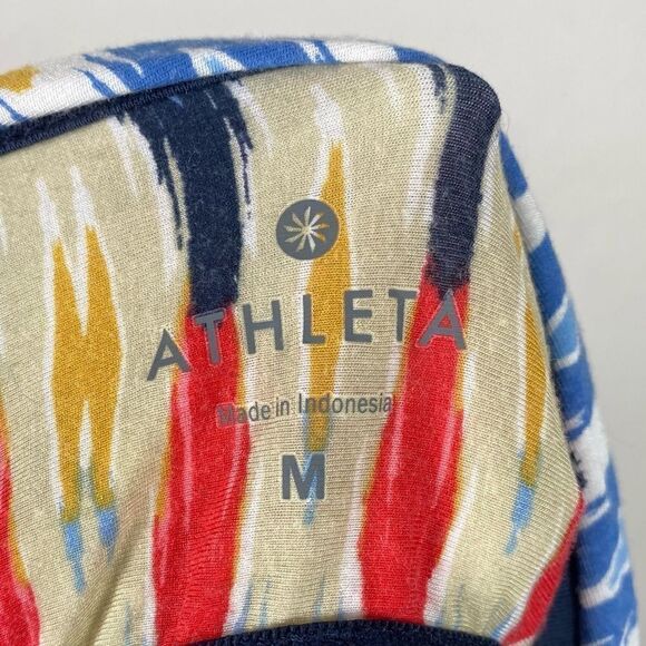 Athleta Restoration Colorful Ikat Racerback Dress - Picture 5 of 8